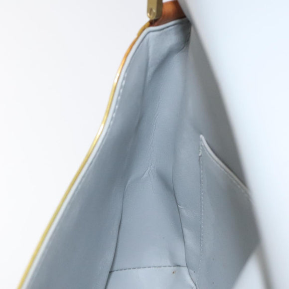 LOUIS VUITTON Monogram Vernis Thompson Street Bag Gris M91008 LV Auth hk2661