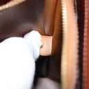 LOUIS VUITTON Monogram Vernis Houston Hand Bag Bronze M91122 LV Auth hk2663-12