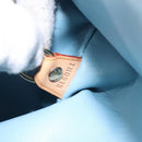 LOUIS VUITTON Monogram Vernis Bedford Hand Bag Baby Blue M91007 LV Auth hk2664-12