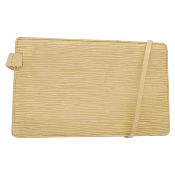LOUIS VUITTON Epi Rochelle Waist bag Cream M5292A LV Auth hk2670