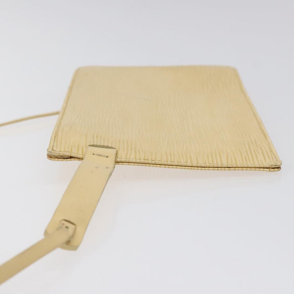 LOUIS VUITTON Epi Rochelle Waist bag Cream M5292A LV Auth hk2670