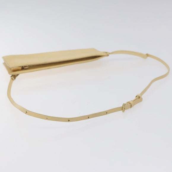 LOUIS VUITTON Epi Rochelle Waist bag Cream M5292A LV Auth hk2670