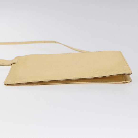 LOUIS VUITTON Epi Rochelle Waist bag Cream M5292A LV Auth hk2670