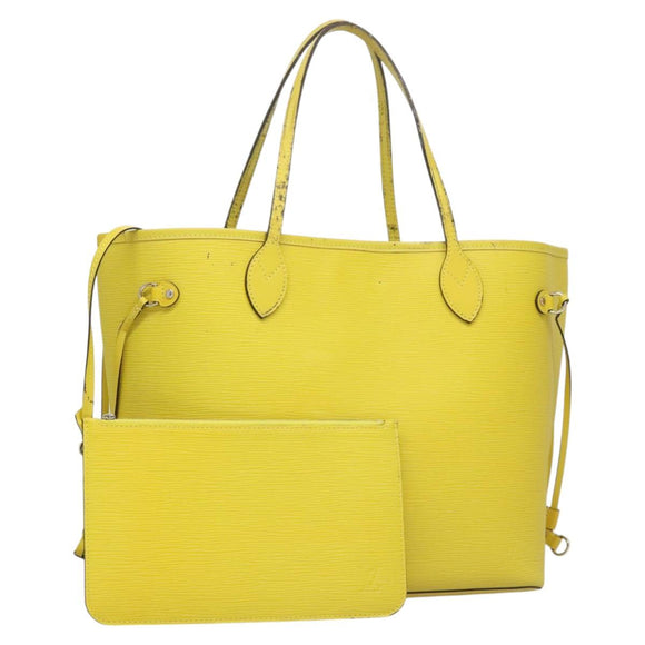 LOUIS VUITTON Epi Neverfull MM Tote Bag Mimosa M40957 LV Auth hk2686