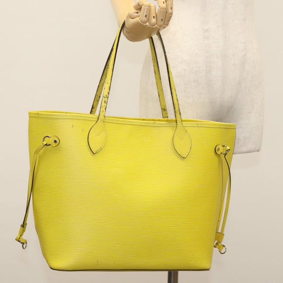 LOUIS VUITTON Epi Neverfull MM Tote Bag Mimosa M40957 LV Auth hk2686