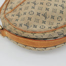 LOUIS VUITTON Monogram Mini Jeanne GM Shoulder Bag Blue M92000 LV Auth hk2688-15