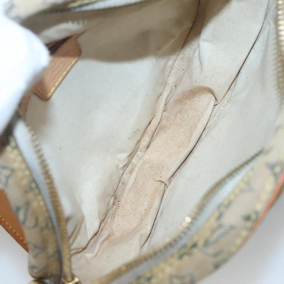 LOUIS VUITTON Monogram Mini Jeanne GM Shoulder Bag Blue M92000 LV Auth hk2688