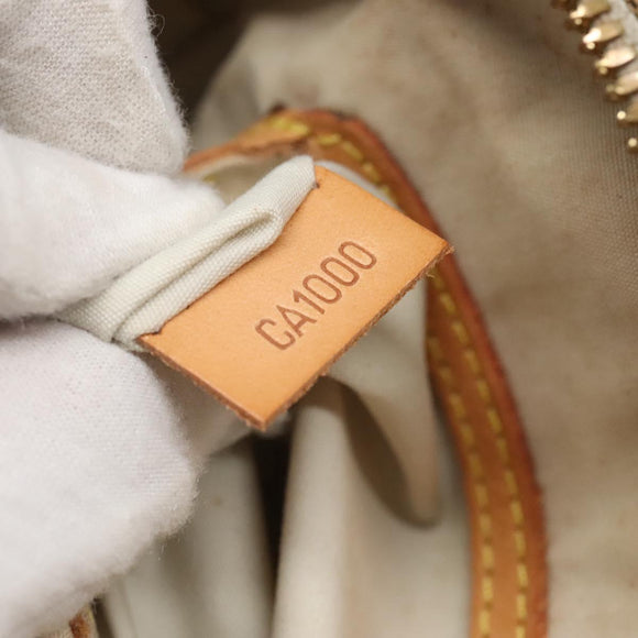 LOUIS VUITTON Monogram Mini Jeanne GM Shoulder Bag Blue M92000 LV Auth hk2688