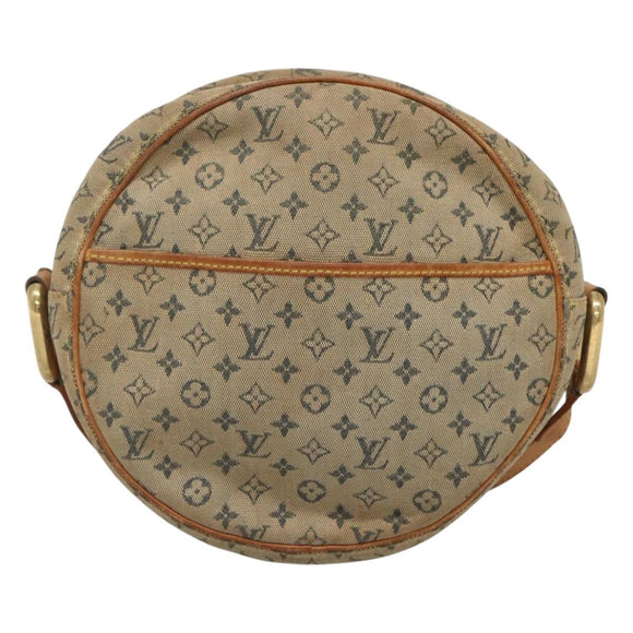 LOUIS VUITTON Monogram Mini Jeanne GM Shoulder Bag Blue M92000 LV Auth hk2688