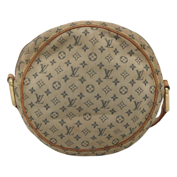 LOUIS VUITTON Monogram Mini Jeanne GM Shoulder Bag Blue M92000 LV Auth hk2688