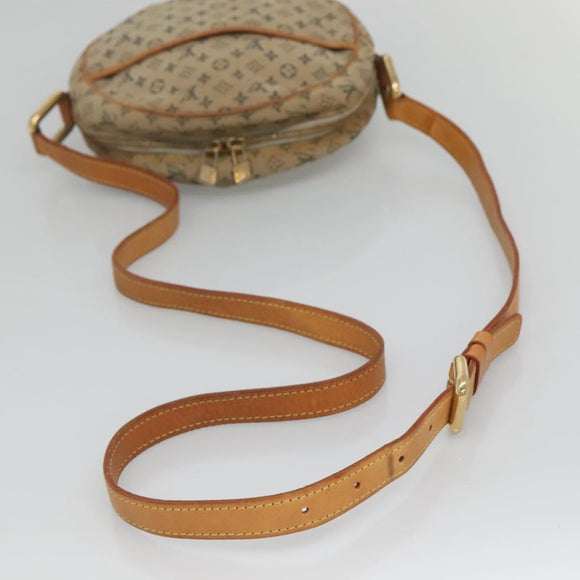 LOUIS VUITTON Monogram Mini Jeanne GM Shoulder Bag Blue M92000 LV Auth hk2688