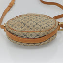 LOUIS VUITTON Monogram Mini Jeanne GM Shoulder Bag Blue M92000 LV Auth hk2688-5