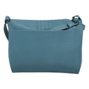 HERMES Shoulder Bag Leather Blue Auth hk2696-2