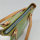 LOUIS VUITTON Monogram Vernis Houston Hand Bag Baby Blue M91005 LV Auth hk2703-6