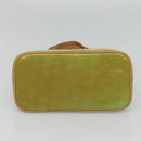 LOUIS VUITTON Monogram Vernis Houston Hand Bag Baby Blue M91005 LV Auth hk2703-5