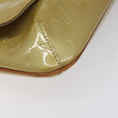 LOUIS VUITTON Monogram Vernis Thompson Street Bag Beige M91301 LV Auth hk2712-14