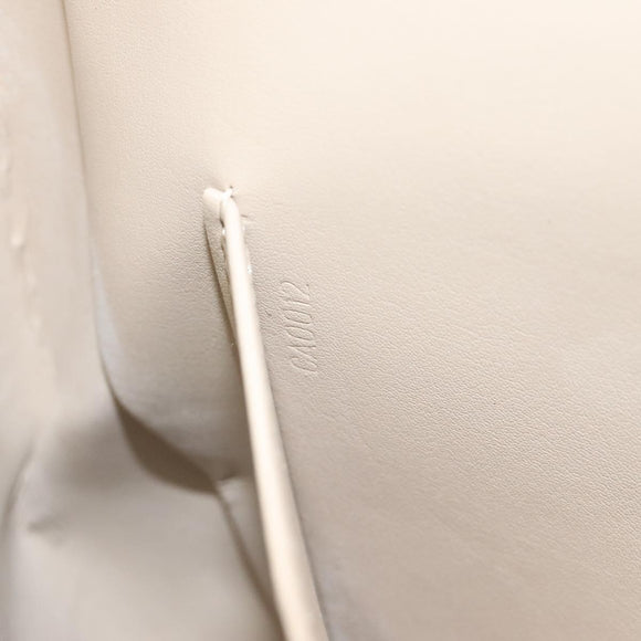 LOUIS VUITTON Monogram Vernis Thompson Street Bag Beige M91301 LV Auth hk2712