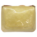 LOUIS VUITTON Monogram Vernis Thompson Street Bag Beige M91301 LV Auth hk2712-2