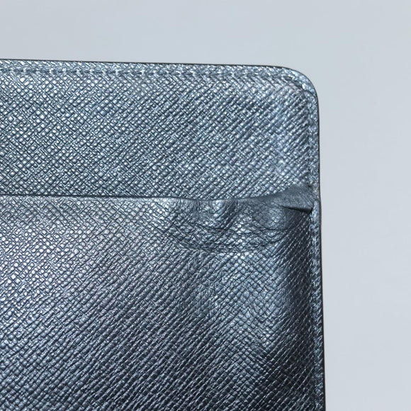 LOUIS VUITTON Epi Agenda MM Day Planner Cover Black R20042 LV Auth hk2714