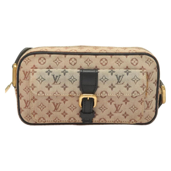 LOUIS VUITTON Monogram Mini Juliet MM Shoulder Bag Blue M92004 LV Auth hk2718