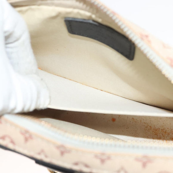 LOUIS VUITTON Monogram Mini Juliet MM Shoulder Bag Blue M92004 LV Auth hk2718