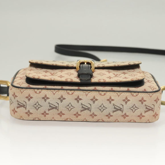 LOUIS VUITTON Monogram Mini Juliet MM Shoulder Bag Blue M92004 LV Auth hk2718