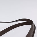 BURBERRY Nova Check Shoulder Bag Canvas Leather Beige Silver Auth hk2725-14