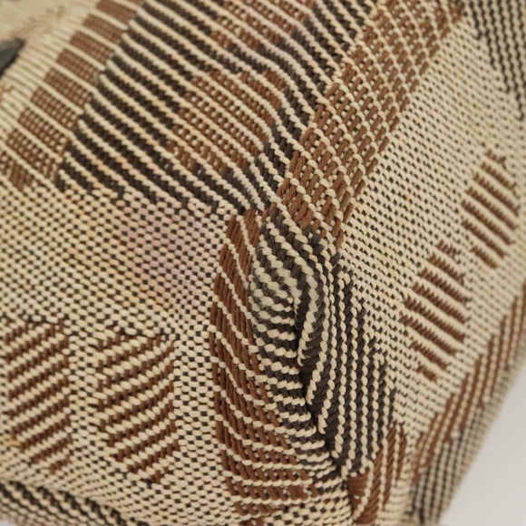 BALLY Tote Bag Canvas Brown Auth hk2728