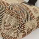 BALLY Tote Bag Canvas Brown Auth hk2728-14