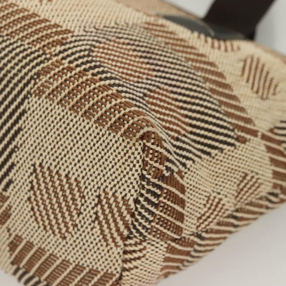 BALLY Tote Bag Canvas Brown Auth hk2728