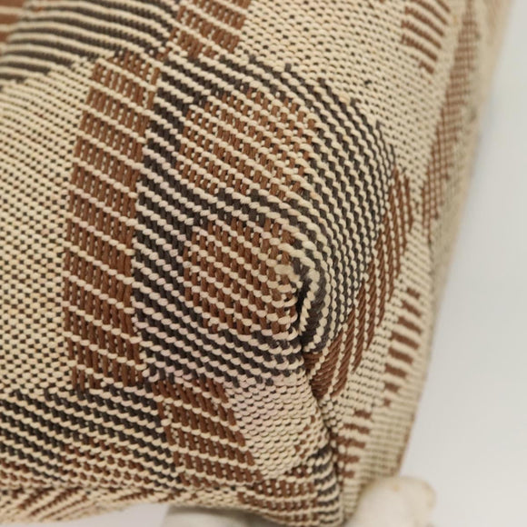 BALLY Tote Bag Canvas Brown Auth hk2728