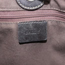 BALLY Tote Bag Canvas Brown Auth hk2728-10