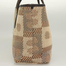BALLY Tote Bag Canvas Brown Auth hk2728-4
