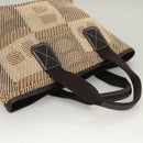 BALLY Tote Bag Canvas Brown Auth hk2728-6