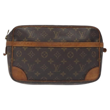 LOUIS VUITTON Monogram Compiegne 28 Clutch Bag M51845 LV Auth hk2734 - 0