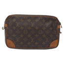 LOUIS VUITTON Monogram Compiegne 28 Clutch Bag M51845 LV Auth hk2734-3