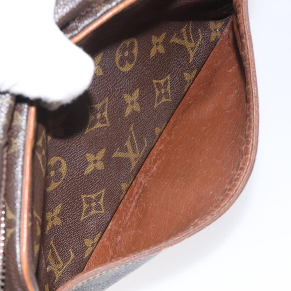 LOUIS VUITTON Monogram Compiegne 23 Clutch Bag M51847 LV Auth hk2735
