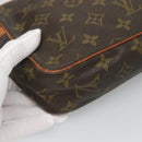 LOUIS VUITTON Monogram Compiegne 23 Clutch Bag M51847 LV Auth hk2737-16
