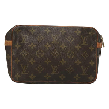 LOUIS VUITTON Monogram Compiegne 23 Clutch Bag M51847 LV Auth hk2737 - 0