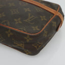 LOUIS VUITTON Monogram Compiegne 23 Clutch Bag M51847 LV Auth hk2737-7