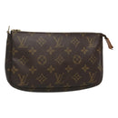 LOUIS VUITTON Monogram Pochette Accessoires Pouch M51980 LV Auth hk2738-1