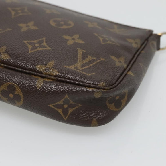 LOUIS VUITTON Monogram Pochette Accessoires Pouch M51980 LV Auth hk2738