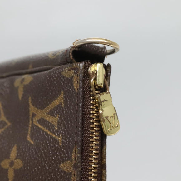 LOUIS VUITTON Monogram Pochette Accessoires Pouch M51980 LV Auth hk2738