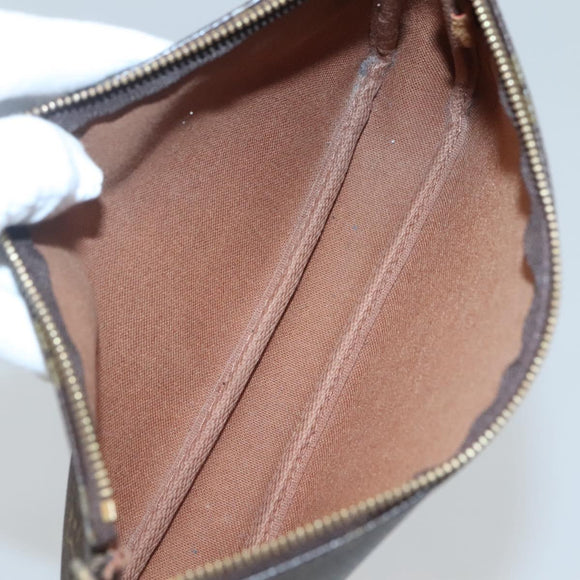 LOUIS VUITTON Monogram Pochette Accessoires Pouch M51980 LV Auth hk2738