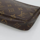 LOUIS VUITTON Monogram Pochette Accessoires Pouch M51980 LV Auth hk2738-7