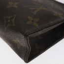 LOUIS VUITTON Monogram Poche Toilette 15 Pouch M47546 LV Auth hk2739-15