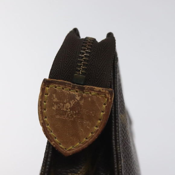 LOUIS VUITTON Monogram Poche Toilette 15 Pouch M47546 LV Auth hk2739