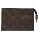 LOUIS VUITTON Monogram Poche Toilette 15 Pouch M47546 LV Auth hk2739-13