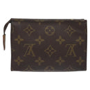 LOUIS VUITTON Monogram Poche Toilette 15 Pouch M47546 LV Auth hk2739-2
