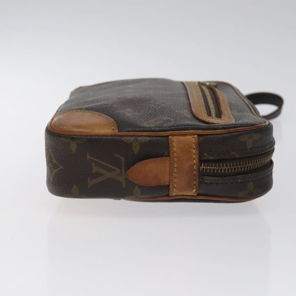 LOUIS VUITTON Monogram Marly Dragonne GM Clutch Bag M51825 LV Auth hk2741